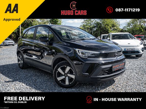 Opel Crossland X SUV, Petrol, 2023, Black