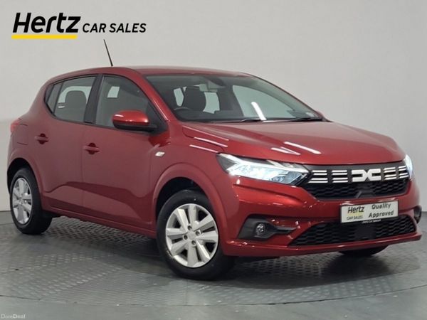 Dacia Sandero Hatchback, Petrol, 2023, Red