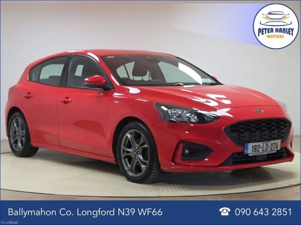 Ford Focus Hatchback, Diesel, 2019, Red