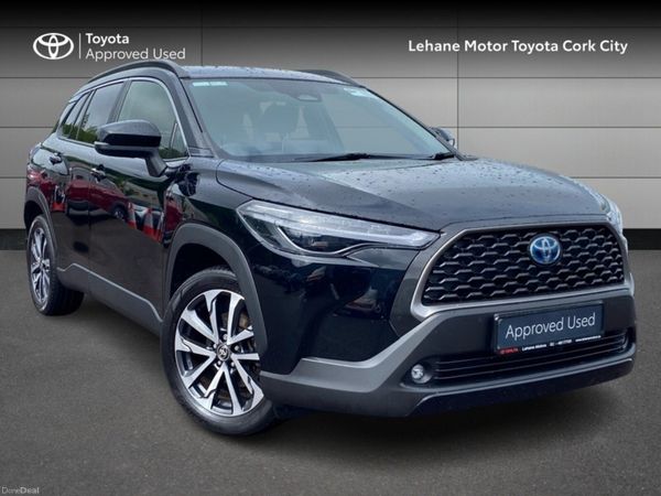Toyota Corolla Cross SUV, Petrol Hybrid, 2024, Black
