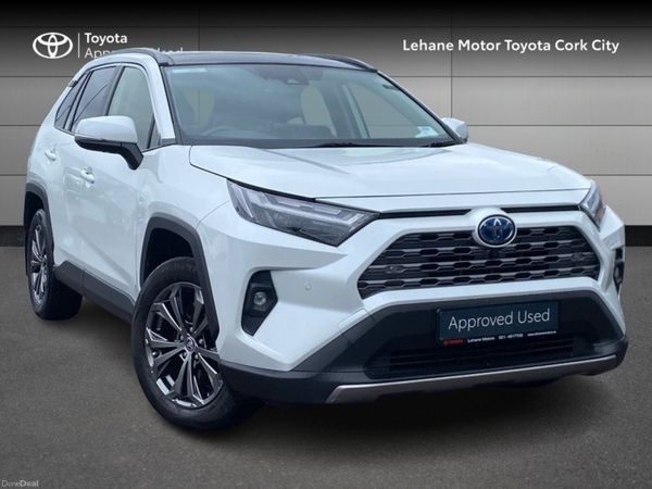 Toyota RAV4 SUV, Petrol Hybrid, 2024, White