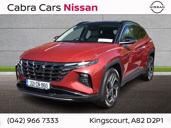 Hyundai Tucson SUV, Petrol Hybrid, 2022, Red