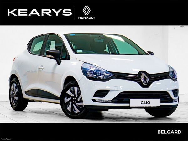 Renault Clio Hatchback, Petrol, 2018, White