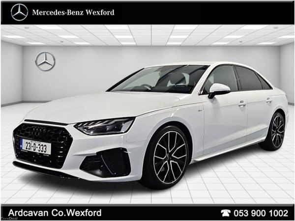 Audi A4 Saloon, Diesel, 2023, White