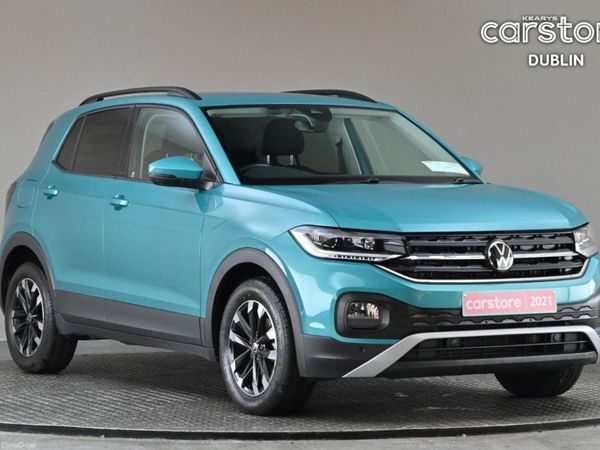 Volkswagen T-Cross SUV, Petrol, 2021, Blue
