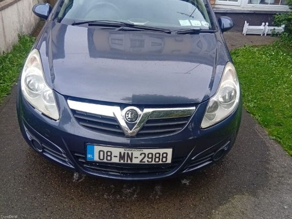 Vauxhall Corsa Hatchback, Diesel, 2008, Blue