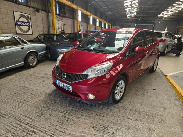 Nissan Note MPV, Petrol, 2016, Red