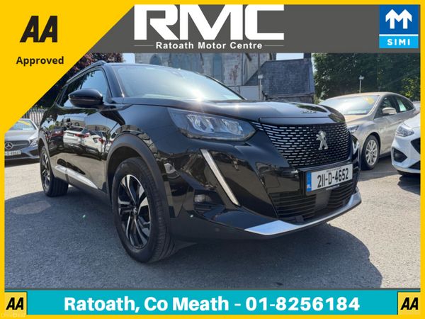 Peugeot 2008 SUV, Petrol, 2021, Black