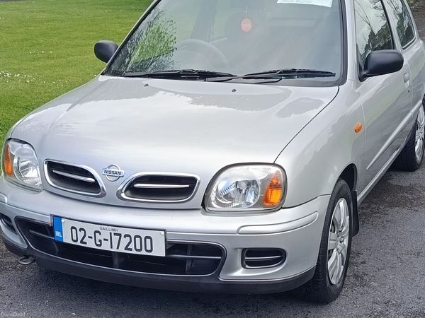 Nissan Micra Hatchback, Petrol, 2002, Silver