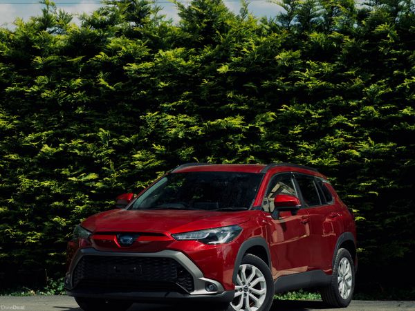 Toyota Corolla SUV, Petrol Hybrid, 2023, Red