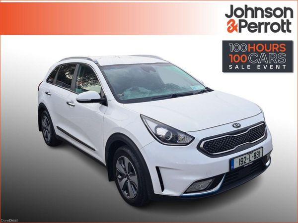 Kia Niro SUV, Petrol Plug-in Hybrid, 2019, White