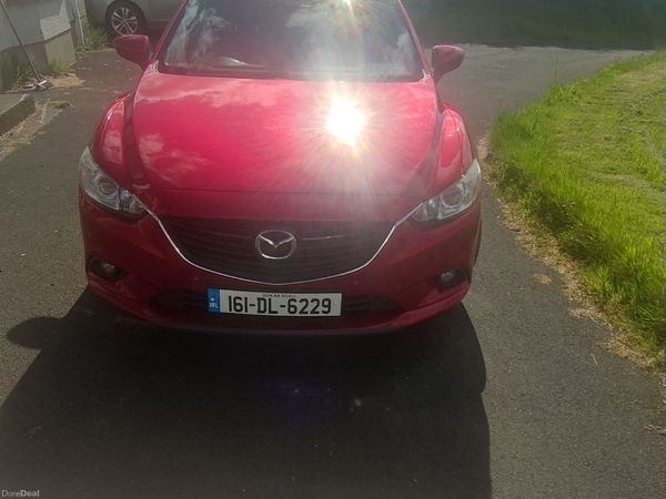 Mazda Mazda6 Saloon, Diesel, 2016, Red