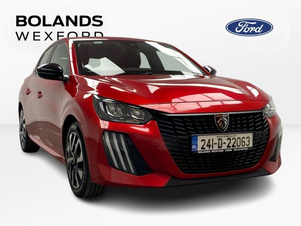 Peugeot 208 Hatchback, Petrol, 2024, Red