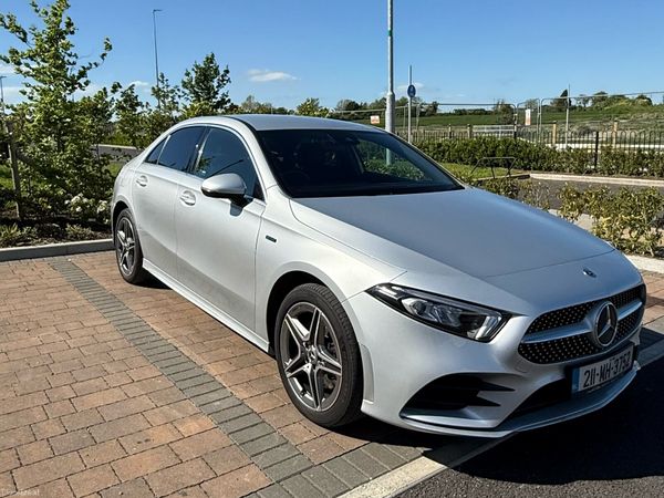 Mercedes-Benz A-Class Saloon, Petrol Plug-in Hybrid, 2021, Silver