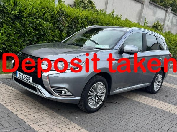 Mitsubishi Outlander SUV, Petrol Plug-in Hybrid, 2018, Grey