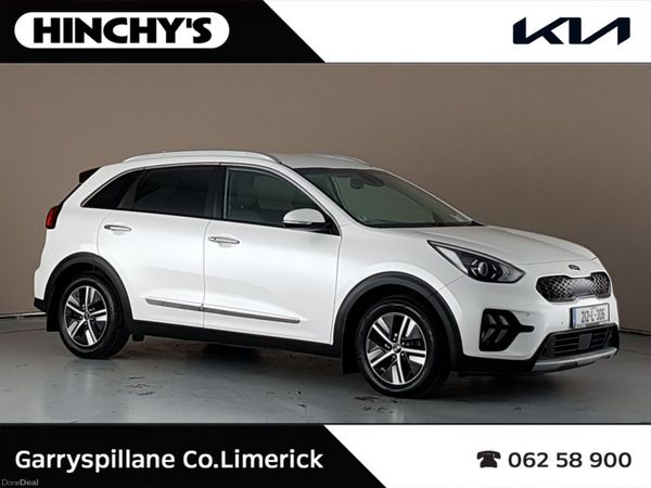 Kia Niro SUV, Petrol Plug-in Hybrid, 2021, White