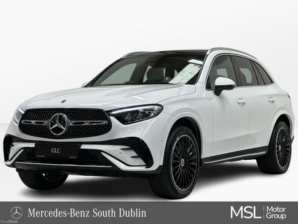 Mercedes-Benz GLC SUV, Diesel Plug-in Hybrid, 2026, White