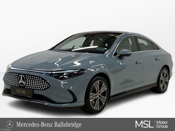 Mercedes-Benz CLA Saloon, Electric, 2026, Green