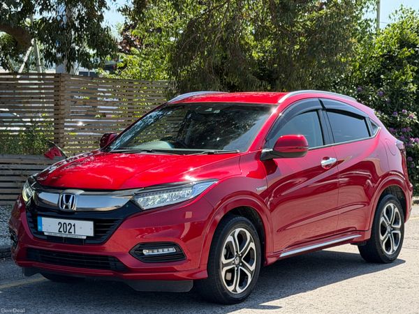 Honda Vezel SUV, Petrol Hybrid, 2021, Red