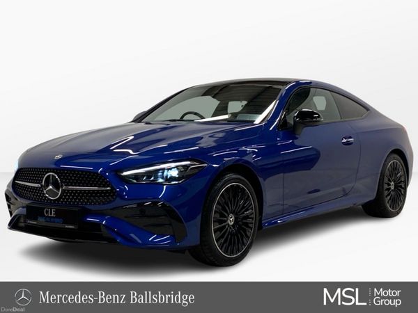 Mercedes-Benz CLE Coupe, Petrol Plug-in Hybrid, 2026, Blue