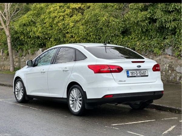 Ford Focus Saloon, Diesel, 2018, White