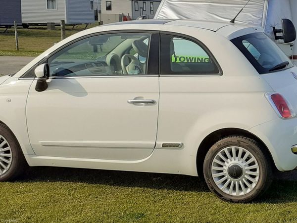 Fiat 500 Hatchback, Petrol, 2012, White