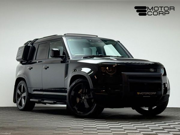 Land Rover Defender SUV, Petrol Plug-in Hybrid, 2024, Black