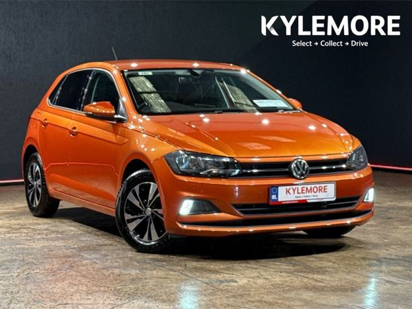 Volkswagen Polo Hatchback, Petrol, 2018, Orange