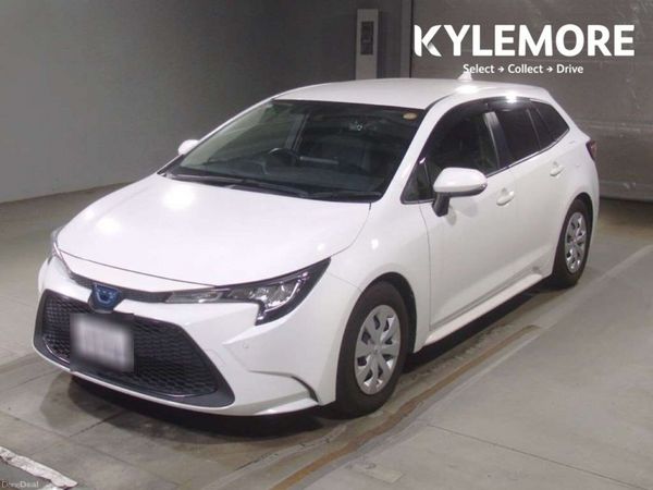Toyota Corolla Estate, Petrol Hybrid, 2022, White