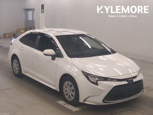 Toyota Corolla Saloon, Petrol Hybrid, 2022, White