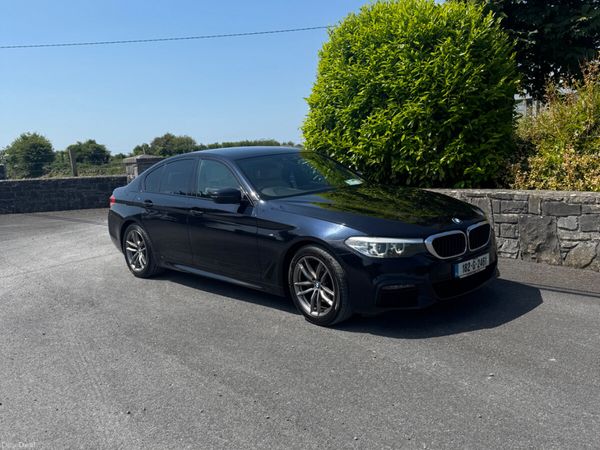 BMW 5-Series Saloon, Diesel, 2018, Black