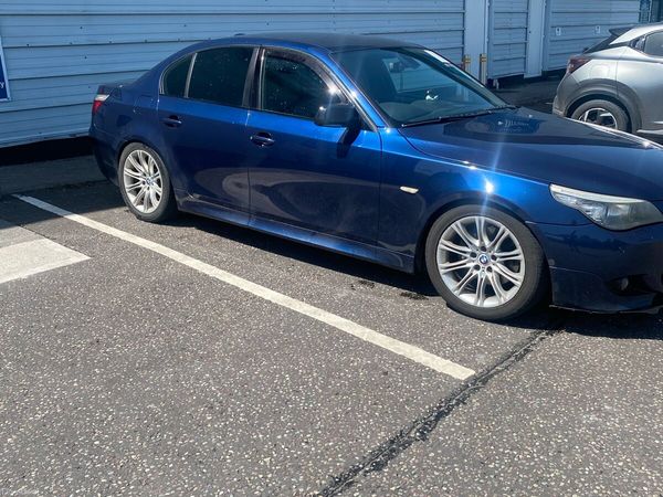 BMW 5-Series Saloon, Diesel, 2008, Blue