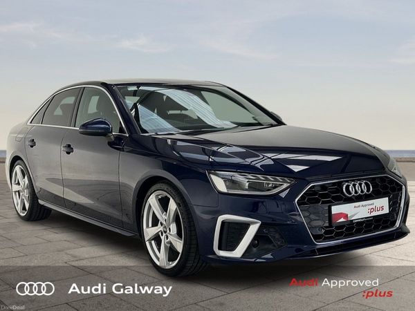 Audi A4 Saloon, Diesel, 2022, Blue