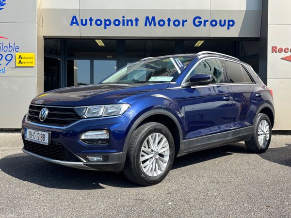 Volkswagen T-Roc SUV, Petrol, 2019, Blue