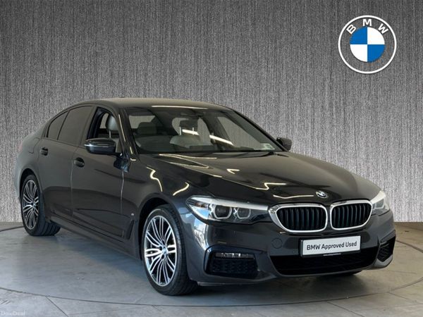 BMW 5-Series Saloon, Petrol Plug-in Hybrid, 2019, Grey