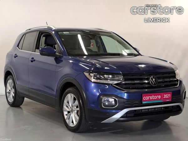 Volkswagen T-Cross Estate, Petrol, 2021, Blue