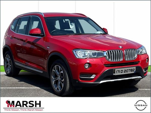 BMW X3 SUV, Diesel, 2017, Red