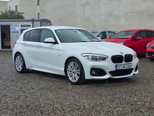 BMW 1-Series Hatchback, Petrol, 2017, White