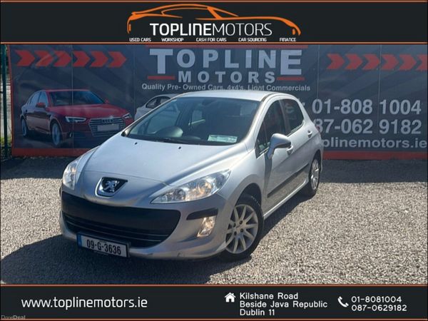 Peugeot 308 Hatchback, Diesel, 2009, Silver