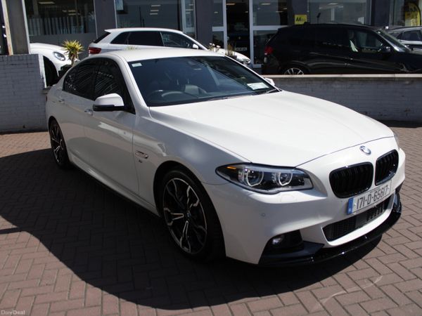 BMW 5-Series Saloon, Diesel, 2017, White