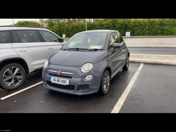 Fiat 500 Hatchback, Petrol, 2014, Grey
