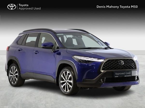 Toyota Corolla Cross SUV, Petrol Hybrid, 2024, Blue