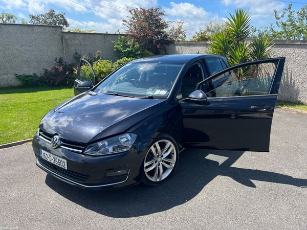 Volkswagen Golf Hatchback, Diesel, 2016, Black
