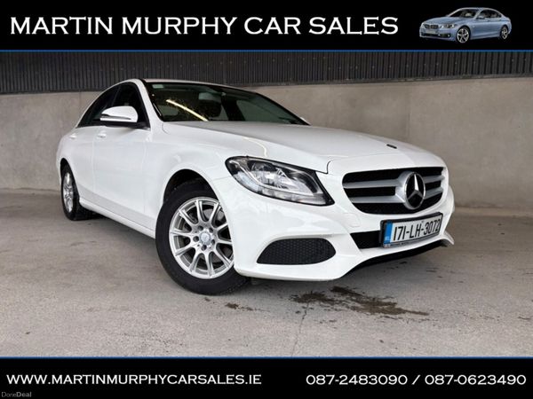 Mercedes-Benz C-Class Saloon, Diesel, 2017, White