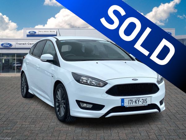 Ford Focus Hatchback, Diesel, 2017, White