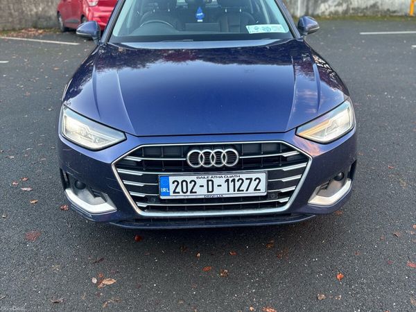 Audi A4 Saloon, Diesel, 2020, Blue