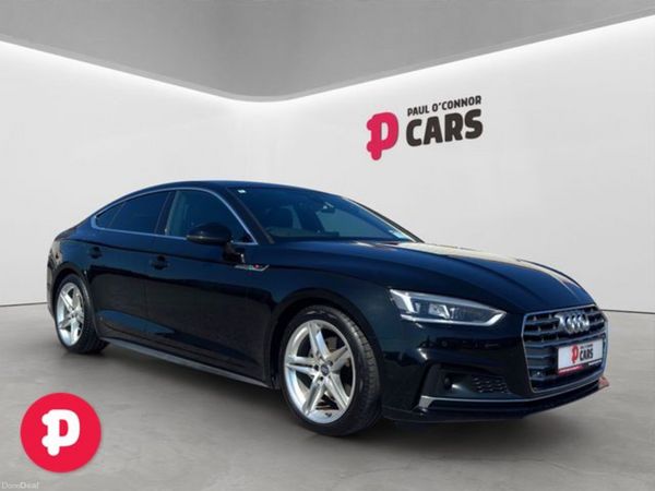 Audi A5 Saloon, Petrol, 2018, Black