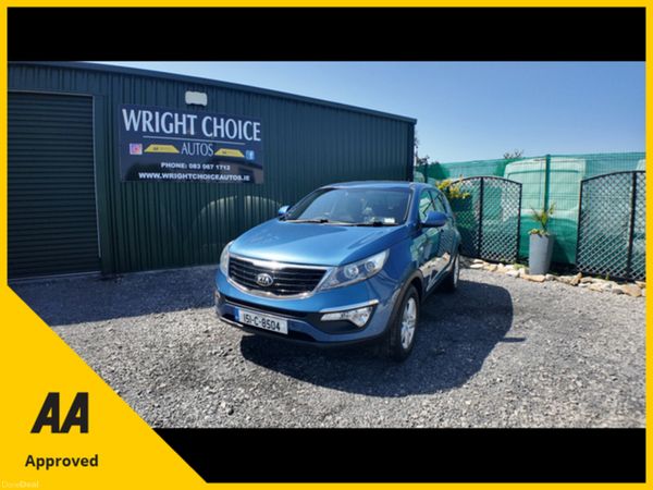 Kia Sportage SUV, Diesel, 2015, Blue