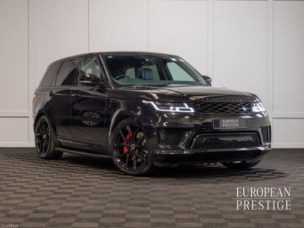 Land Rover Range Rover Sport SUV, Petrol Plug-in Hybrid, 2021, Black