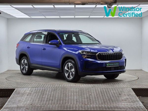 Skoda Kodiaq SUV, Petrol Plug-in Hybrid, 2025, Blue